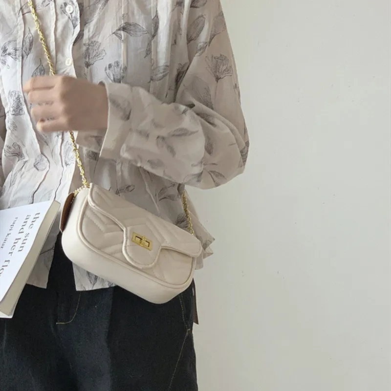 NOMK PU Underarm Shoulder Bag, Crossbody Bag Regular Women's Silver-1