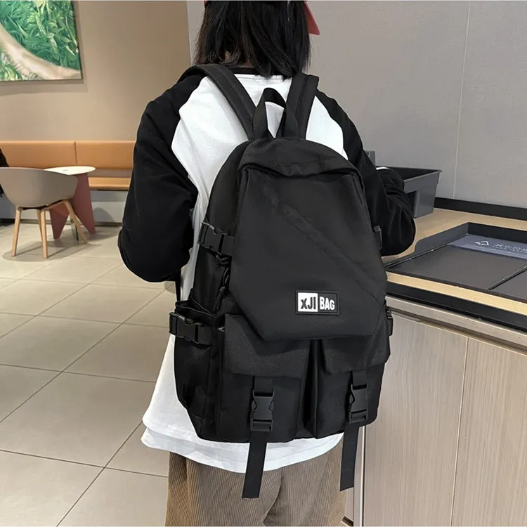 NOMK Nylon Laptop Bag Backpack Regular Unisex-2