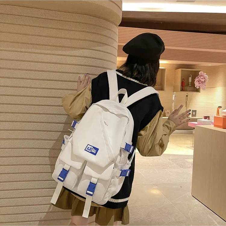NOMK Nylon Laptop Bag Backpack Regular Unisex-14