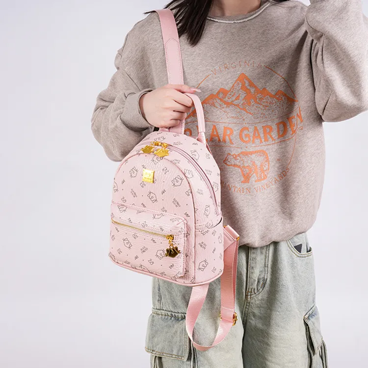 NOMK PU Backpack Women's Multicolor-7