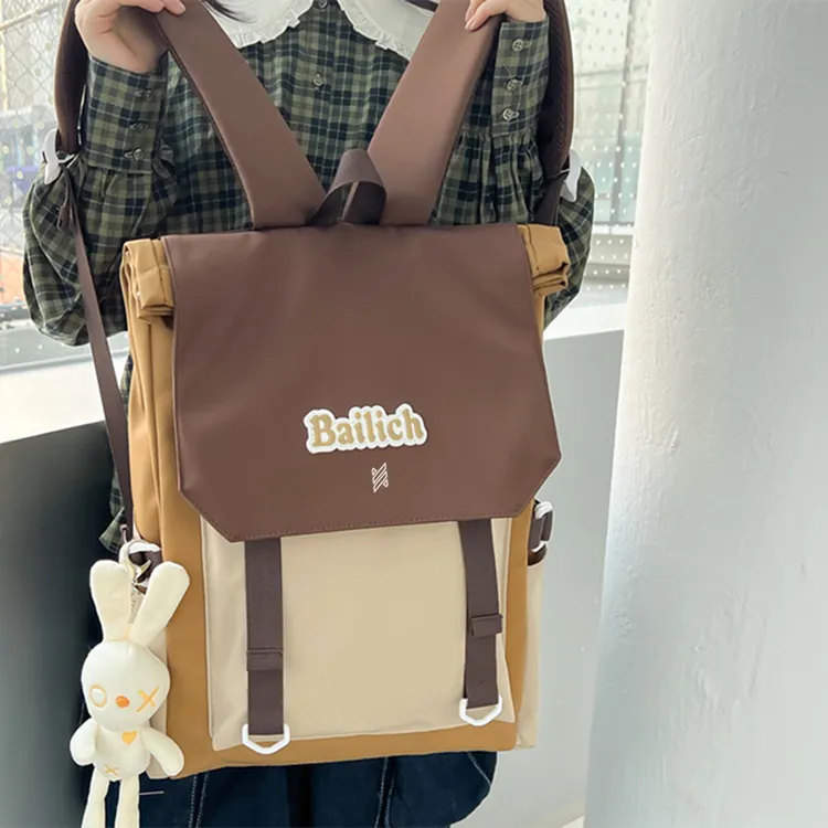 NOMK Oxford Backpack Unisex Multicolor-10