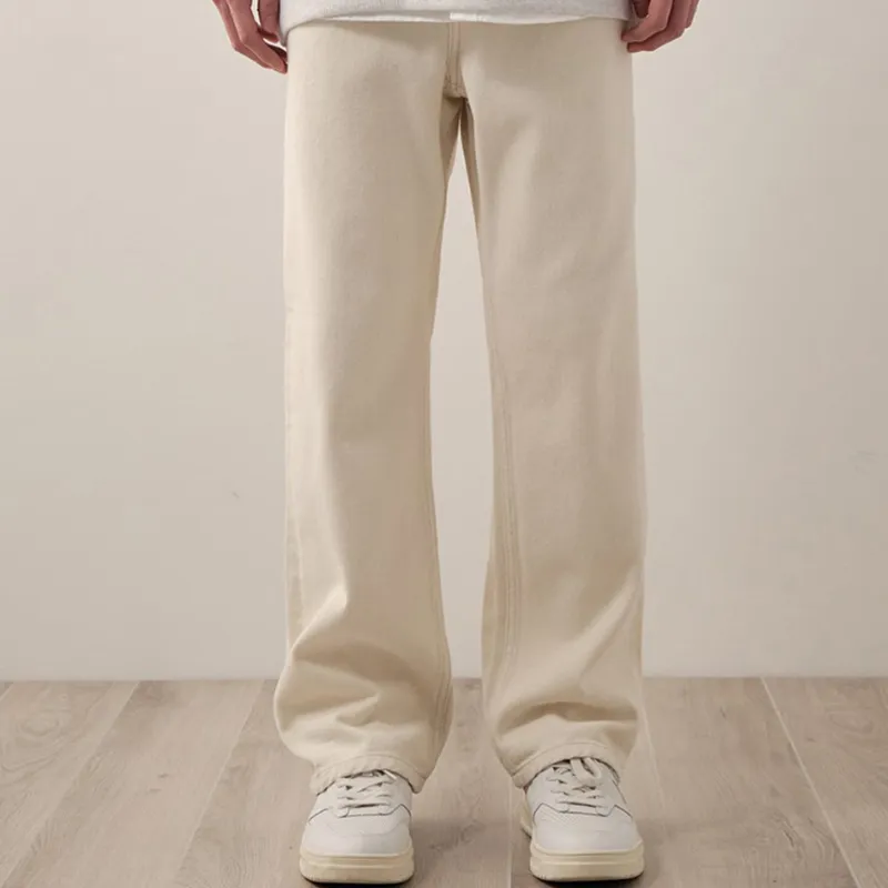 COVERNAT Jeans Unisex Ecru-2