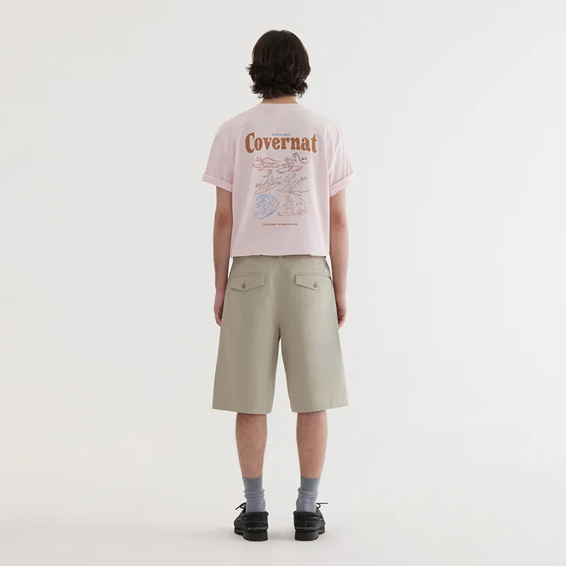 COVERNAT T Shirt Men's Light Pink-2
