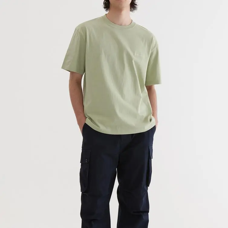 COVERNAT SS25 T Shirt Unisex Light Green-3