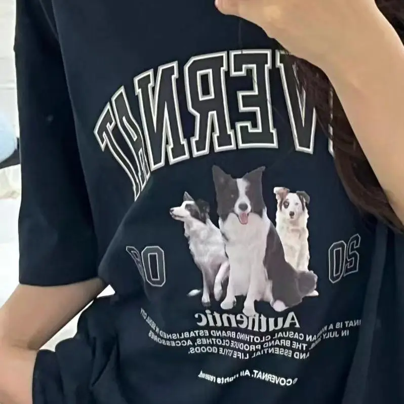 COVERNAT SS24 T Shirt Unisex Marine Blue-4