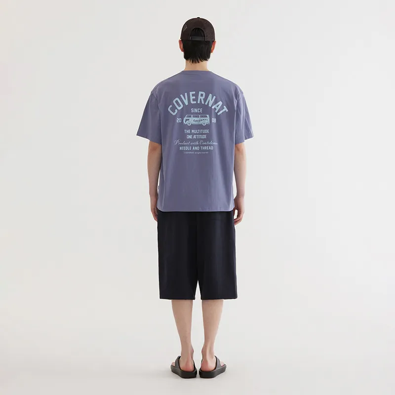 COVERNAT T Shirts Unisex Purple-2