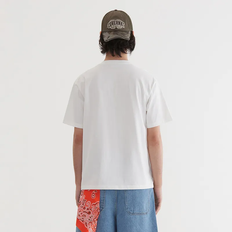 COVERNAT SS25 T Shirt Unisex White-1