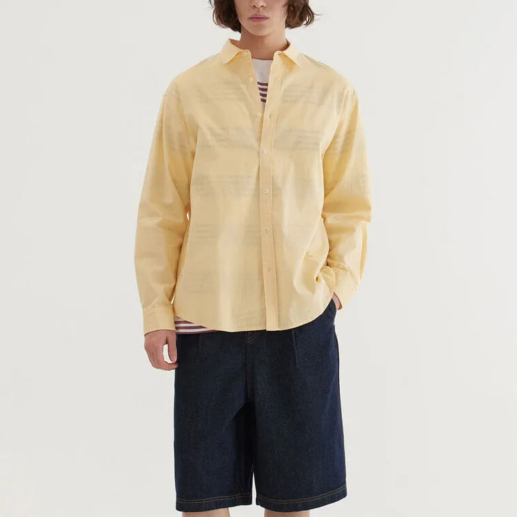 COVERNAT SS25 Shirt Unisex Yellow-3