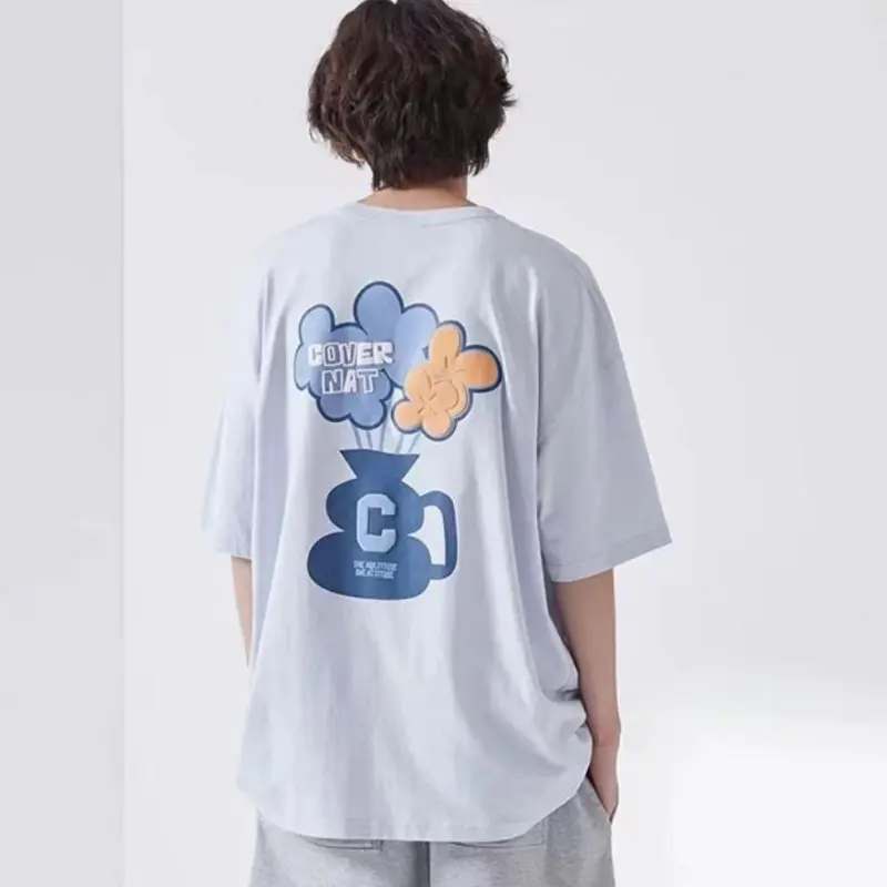 COVERNAT SS24 T Shirt Men's Sky Blue-3