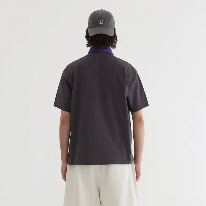 COVERNAT SS25 T Shirt Unisex Charcoal Gray-2