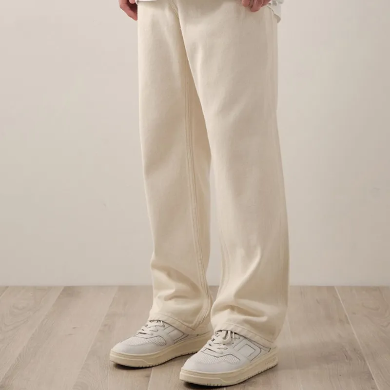 COVERNAT Jeans Unisex Ecru-4