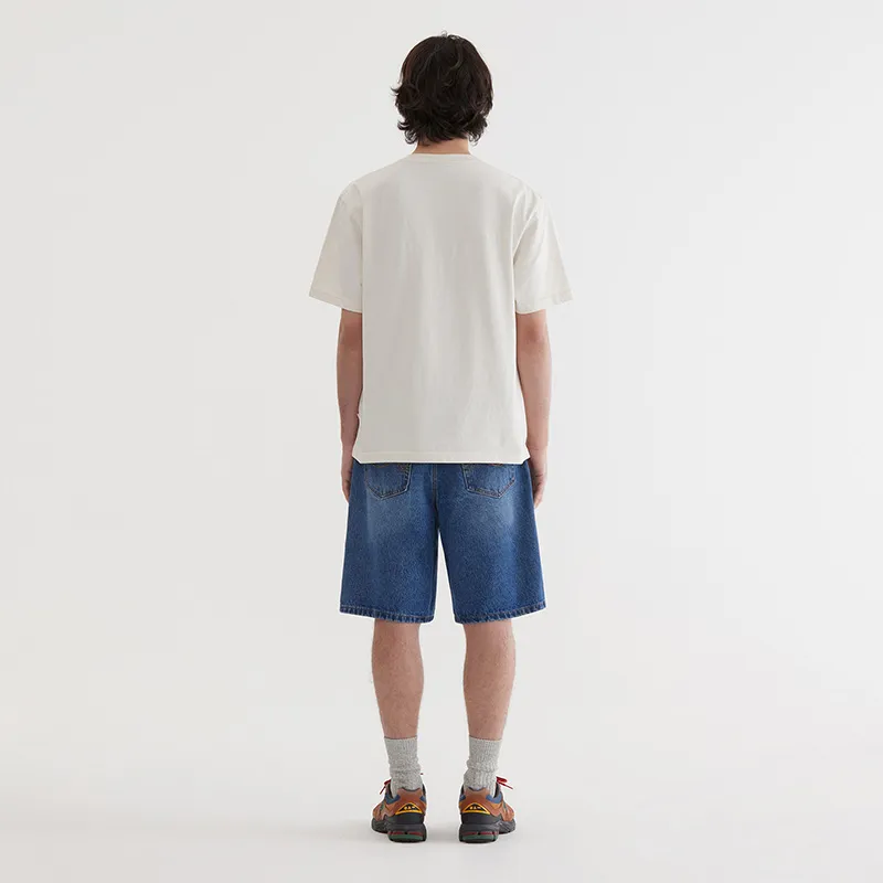 COVERNAT SS25 Denim Shorts Men's Light Blue-1