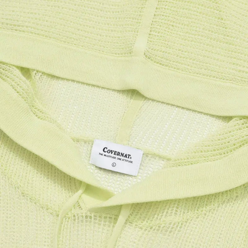 COVERNAT SS24 Knitwear Men's Light Lime-2