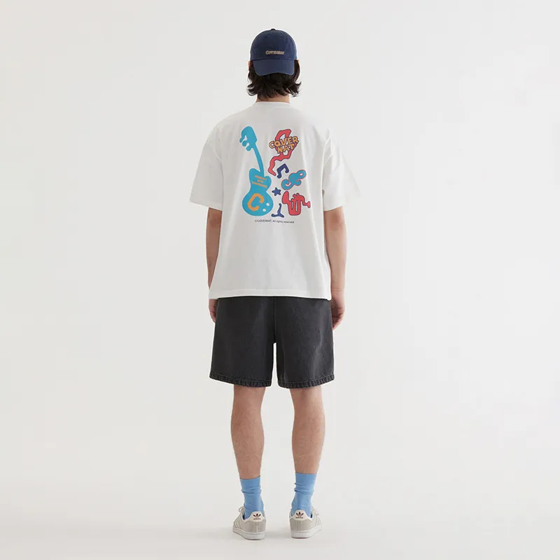 COVERNAT T Shirts Unisex White-2
