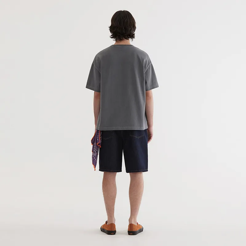 COVERNAT SS25 Denim Shorts Men's Indigo-1