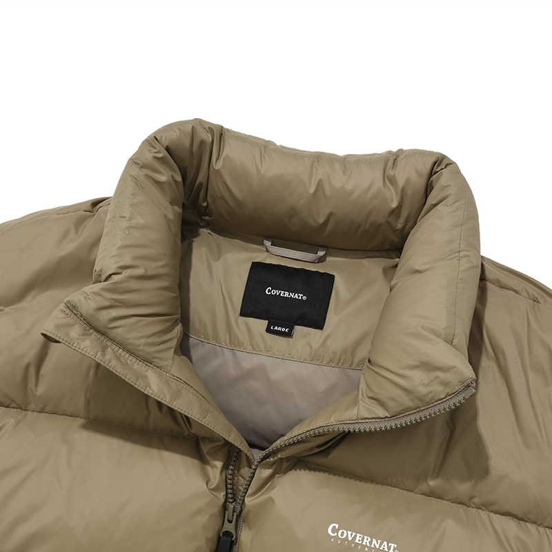 アウターその他 COVERNAT Out pocket middle down khaki CO2404DP13KH COVERNAT Down Jackets Unisex Beige - POIZON