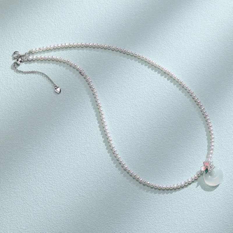 BRIR Freshwater Pearl Necklaces Women's-5