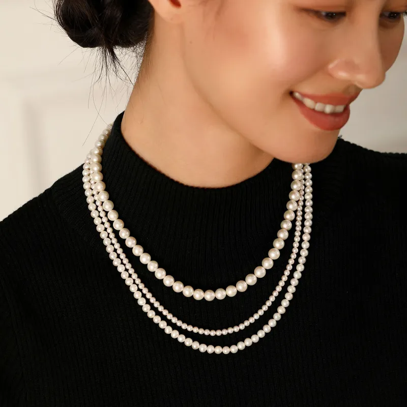 BRIR Pearl Necklaces Women's-3