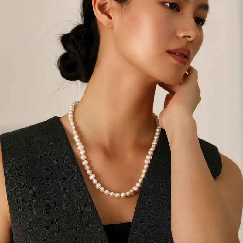 BRIR Pearl Necklaces Women's-6