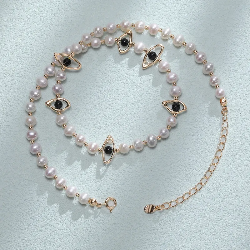 BRIR Freshwater Pearl Necklaces Women's-3