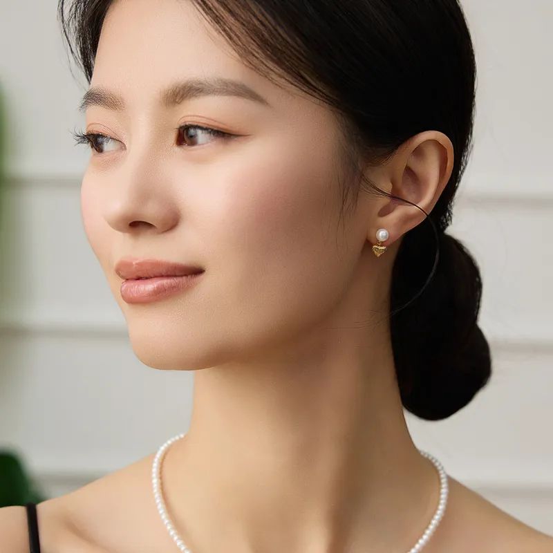BRIR Pearl Earrings Women's-2