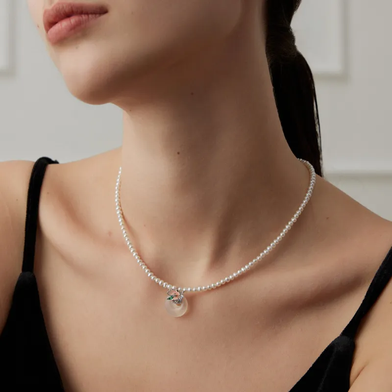 BRIR Freshwater Pearl Necklaces Women's-2