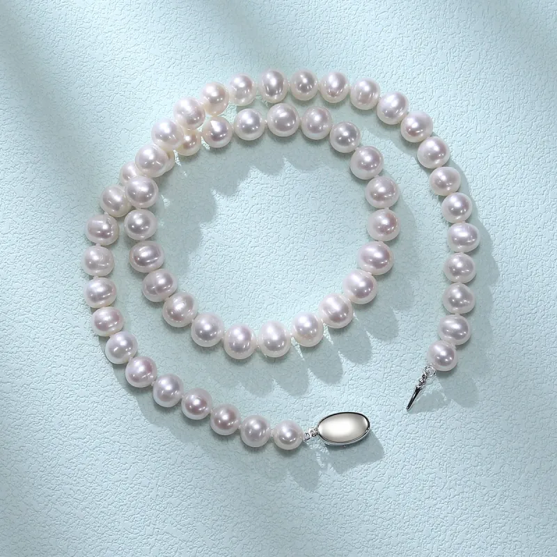 BRIR Freshwater Pearl Necklaces Women's-4