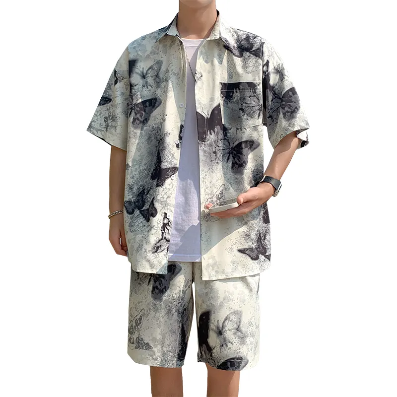 Fakeyoung Shirt Matching Set Unisex-2