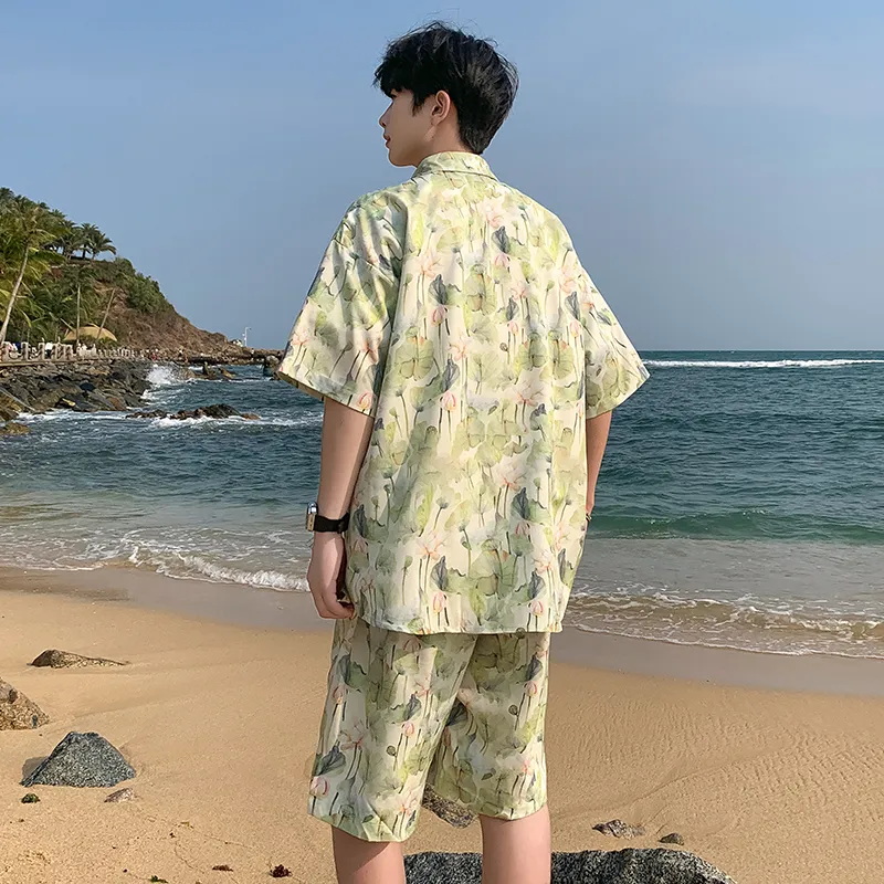 Fakeyoung Shirt Matching Set Unisex-5