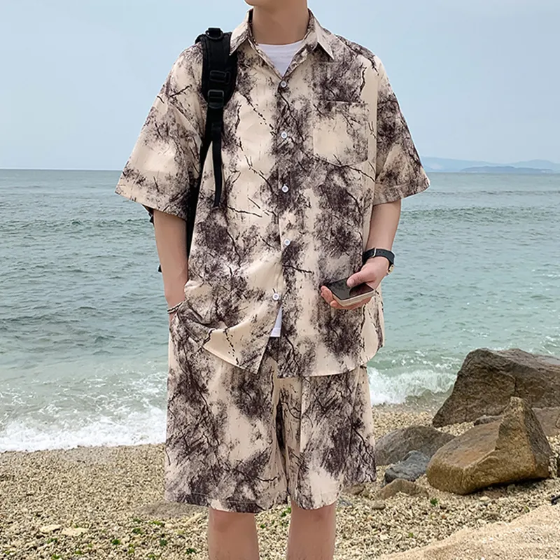 Fakeyoung Shirt Matching Set Unisex-9