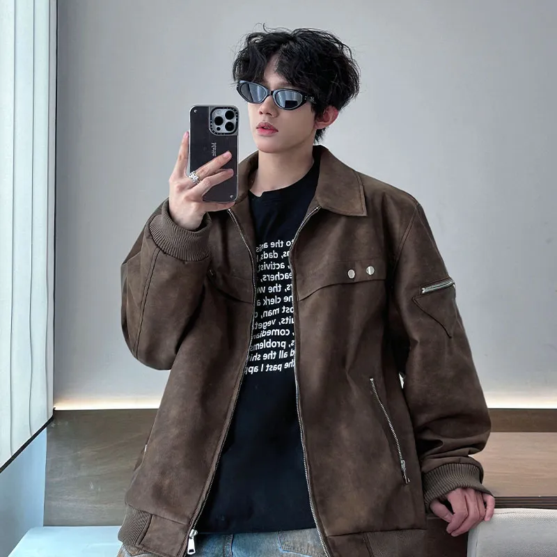 Fakeyoung Leather Jacket Unisex-9