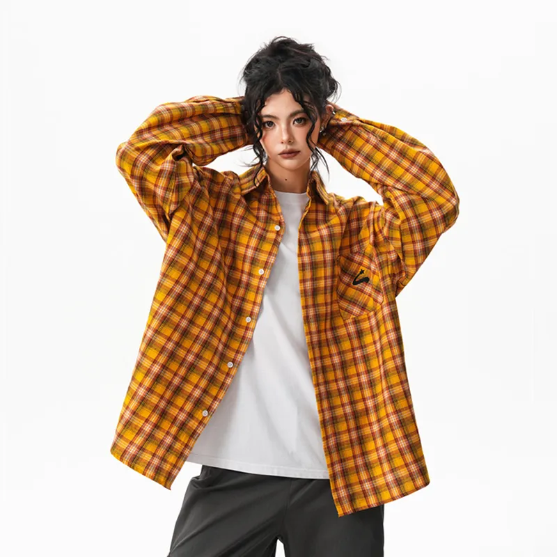 Fakeyoung Shirts Unisex Yellow-5