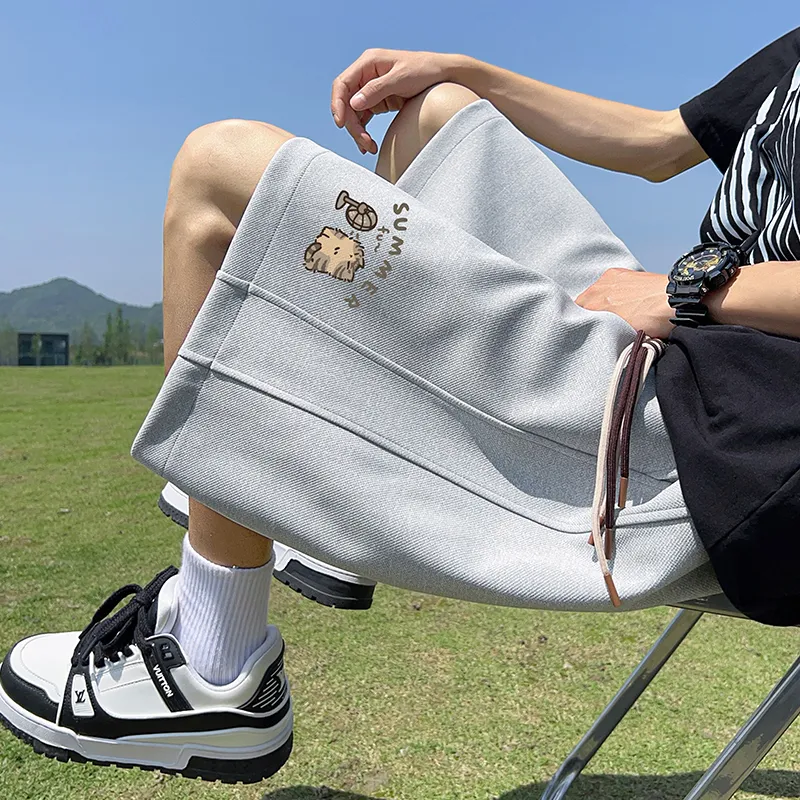 Fakeyoung Casual Shorts Unisex-19
