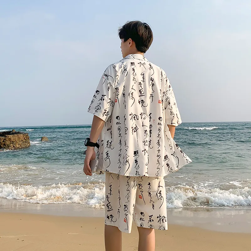 Fakeyoung Shirt Matching Set Unisex-5
