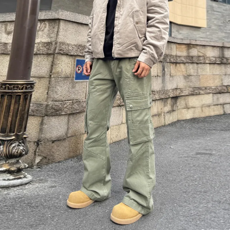 PAINT STAIN Trendy Versatile Cargo Pants Unisex-12