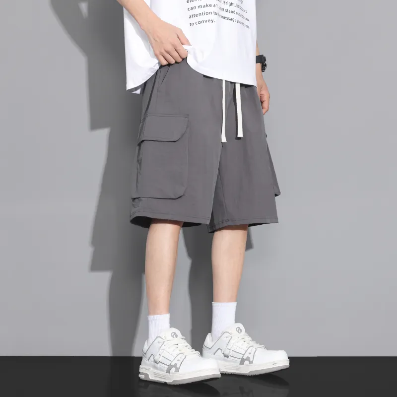 Fakeyoung Cargo Shorts Unisex-17