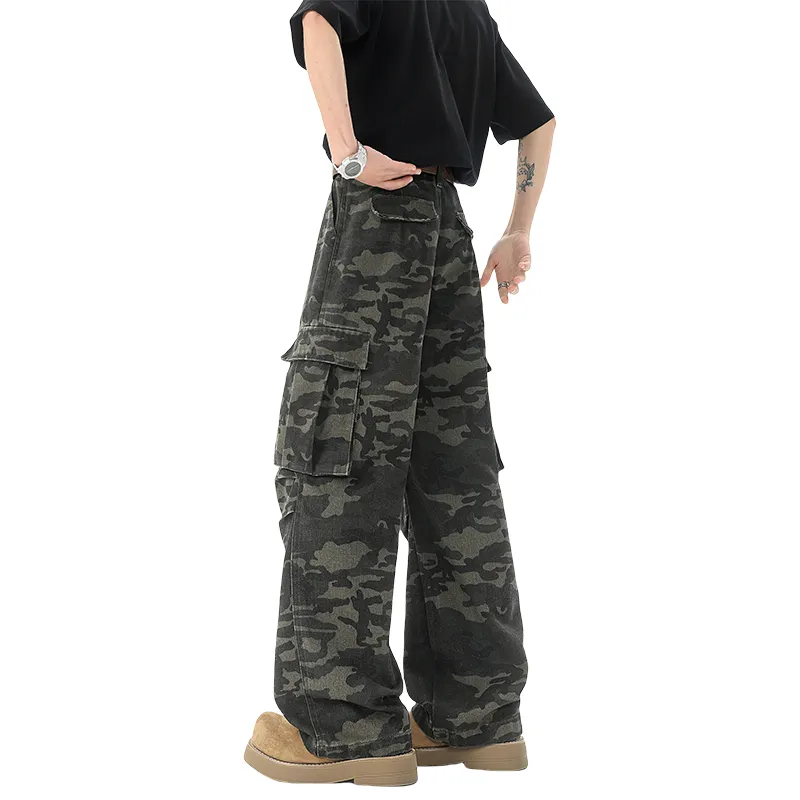 Fakeyoung Jeans Unisex Camouflage-1
