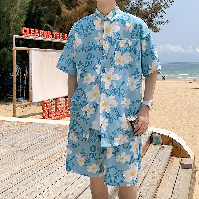 Fakeyoung Shirt Matching Set Unisex-4