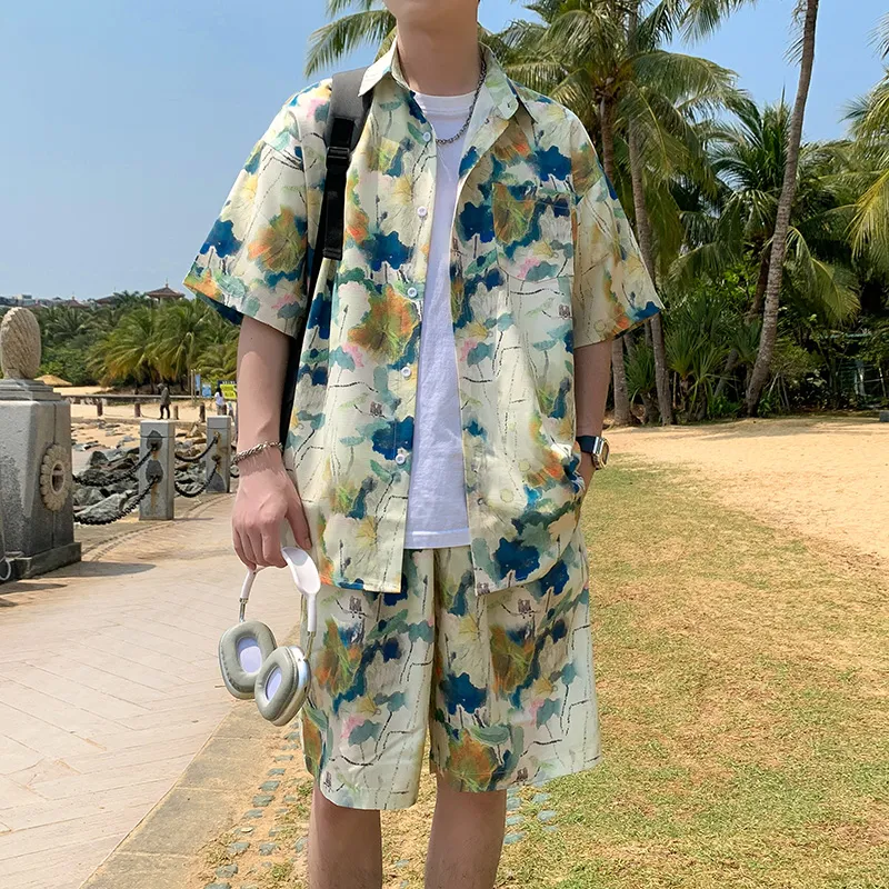 Fakeyoung Shirt Matching Set Unisex-8