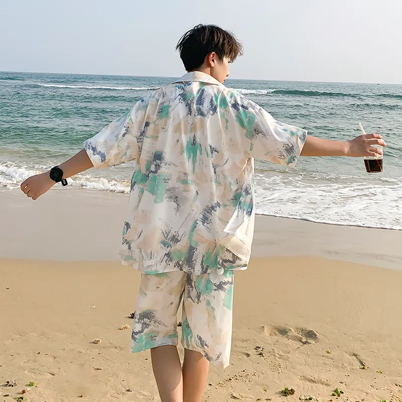 Fakeyoung Shirt Matching Set Unisex-5