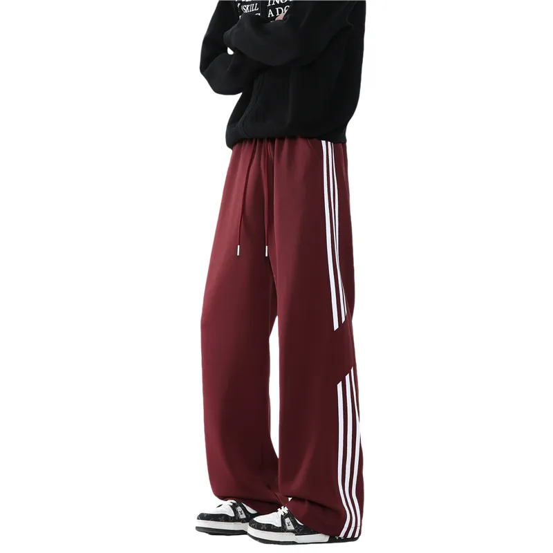 Fakeyoung Casual Pants Unisex White Heather Gray-13