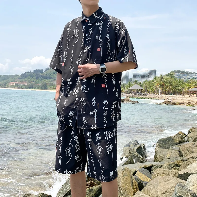 Fakeyoung Shirt Matching Set Unisex-10