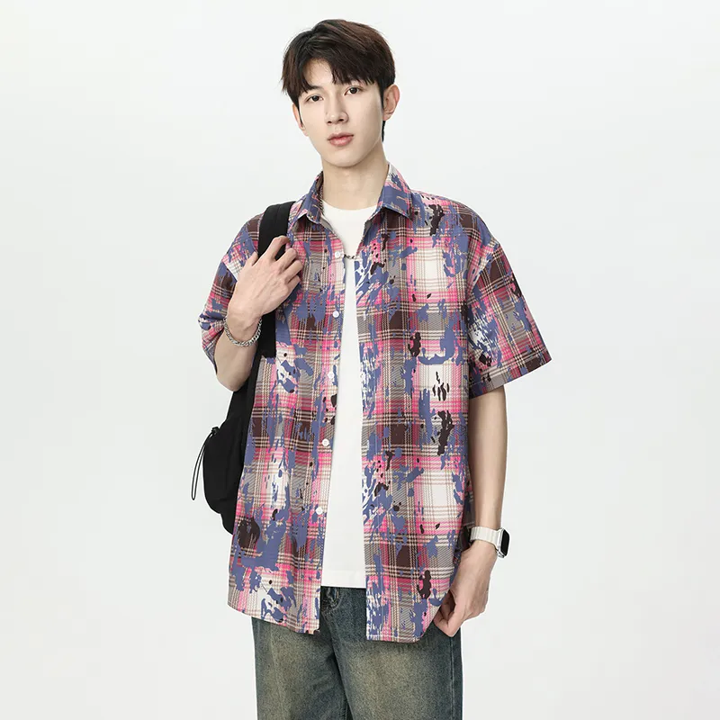 Fakeyoung Shirts Unisex Iridescent Plaid-5