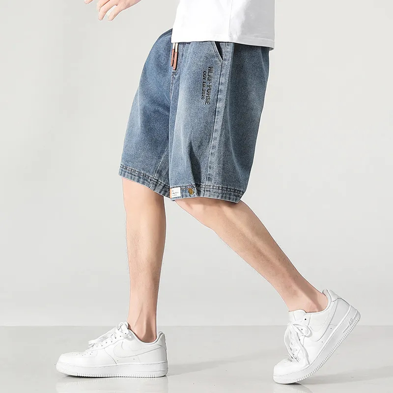 Fakeyoung Denim Shorts Unisex-4