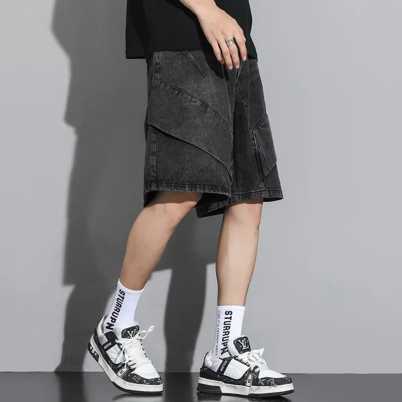 Fakeyoung Denim Shorts Unisex-6