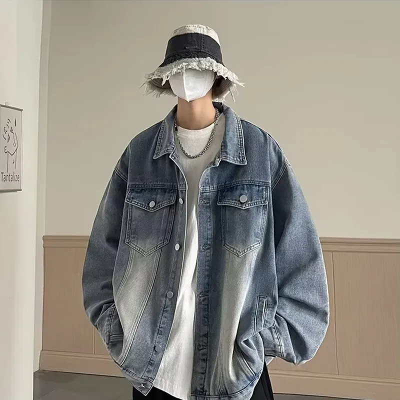 Fakeyoung Denim Jackets Unisex-5