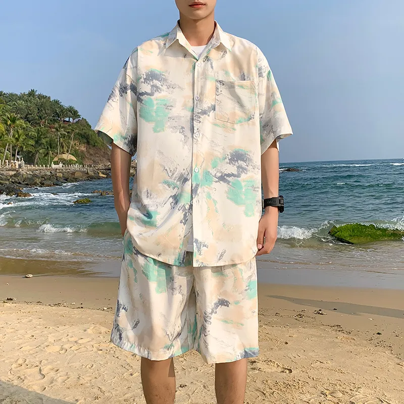 Fakeyoung Shirt Matching Set Unisex-3