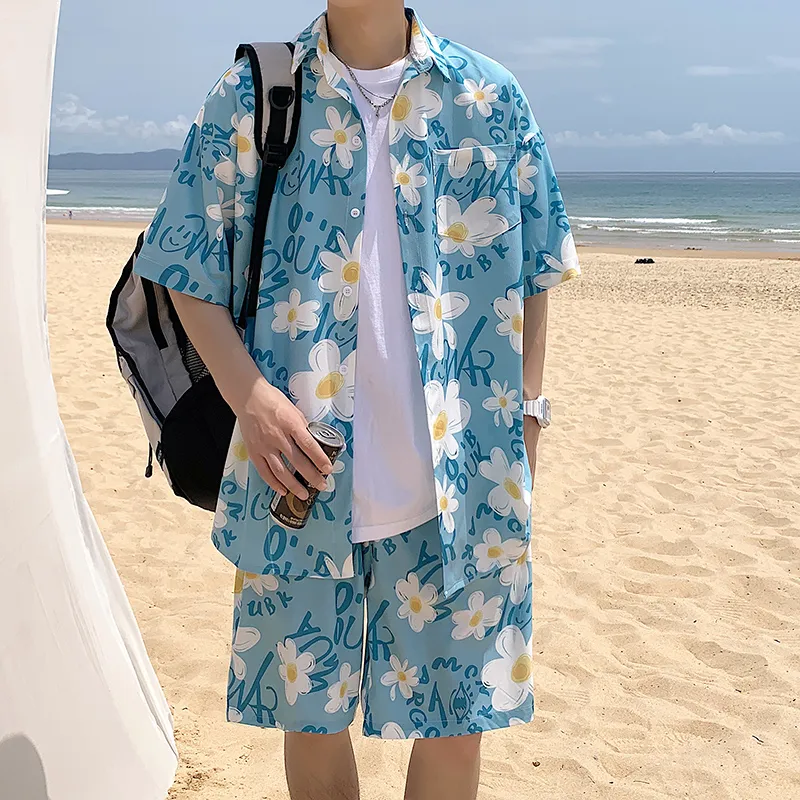 Fakeyoung Shirt Matching Set Unisex-3