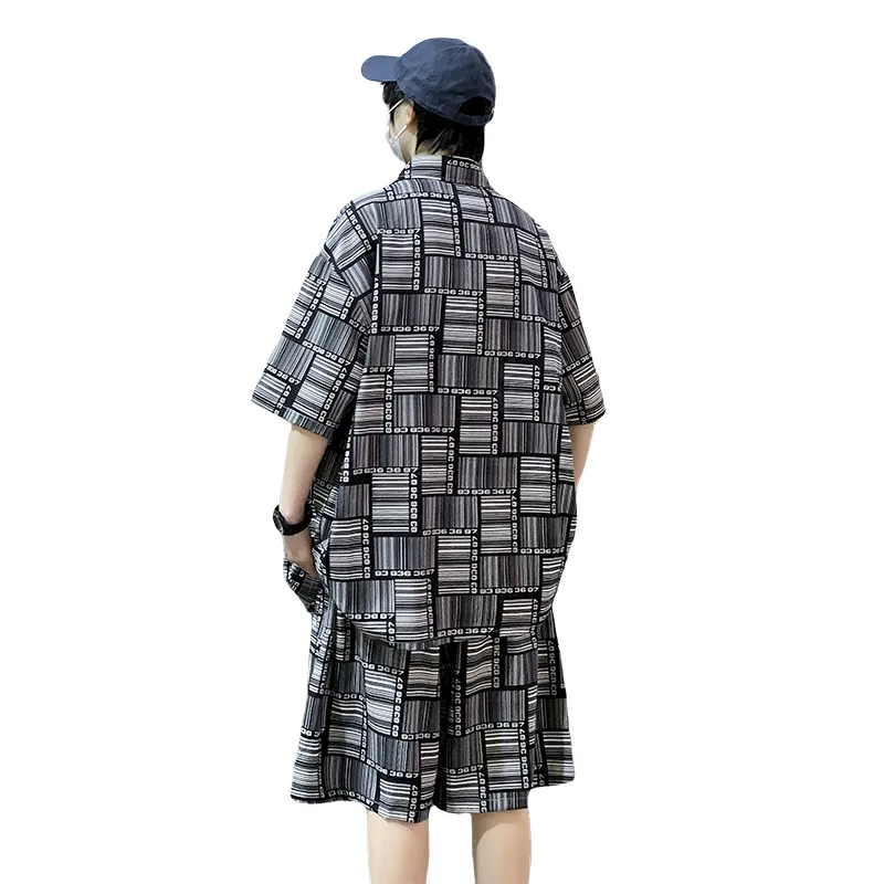 Fakeyoung Shirt Matching Set Unisex-1