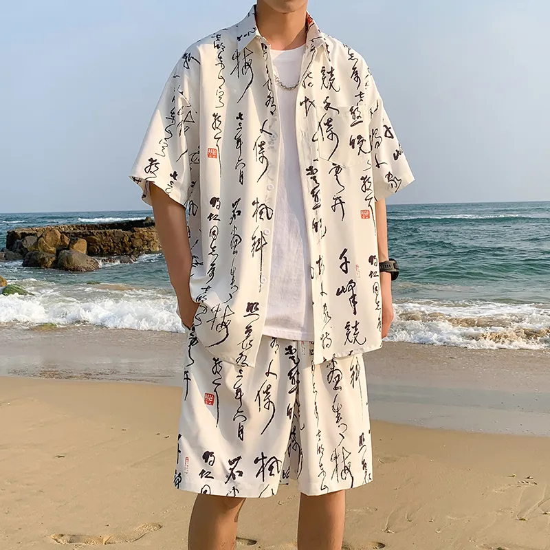 Fakeyoung Shirt Matching Set Unisex-3